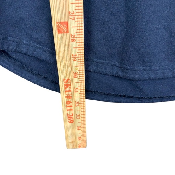 EUC BYLT Basics Drop Cut Navy Long Sleeve Lux Sz XL - Picture 6 of 8